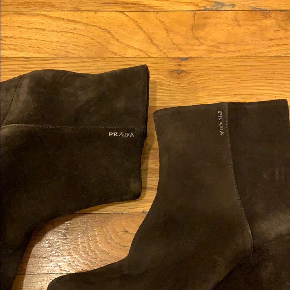 PRADA suede wedges - Picture 3 of 7